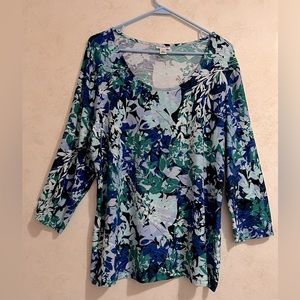 Croft & Barrow Women’s Pullover Blouse. XL